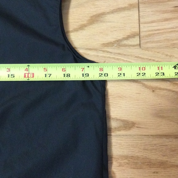 XS Mona Thalheimer Crew Neck black zipper tunic vest - Picture 11 of 16